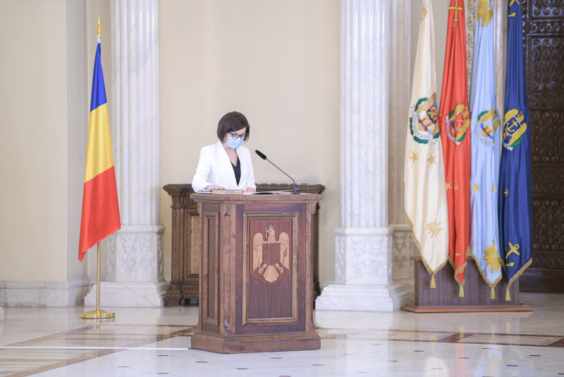 Noul ministru al Sănătăţii, Ioana Mihăilă, a depus jurământul