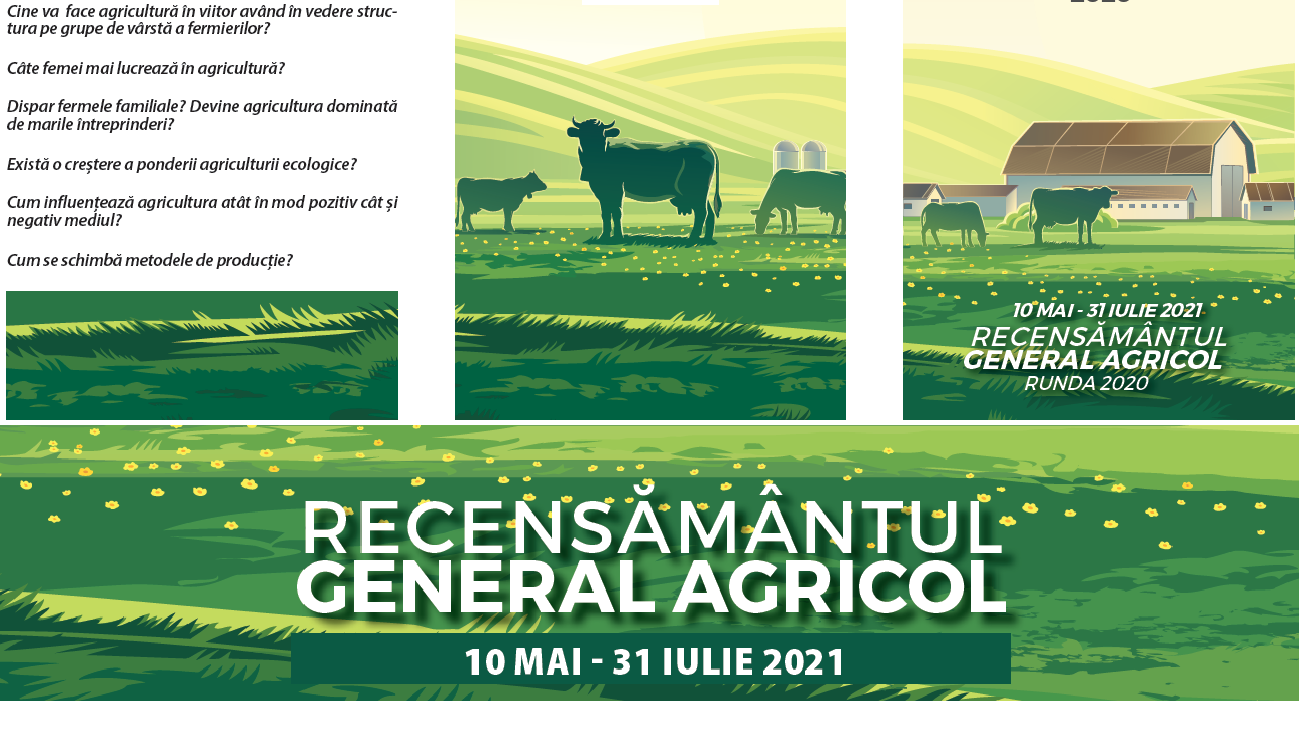 Începe recensământul general agricol Începe recensământul general agricol