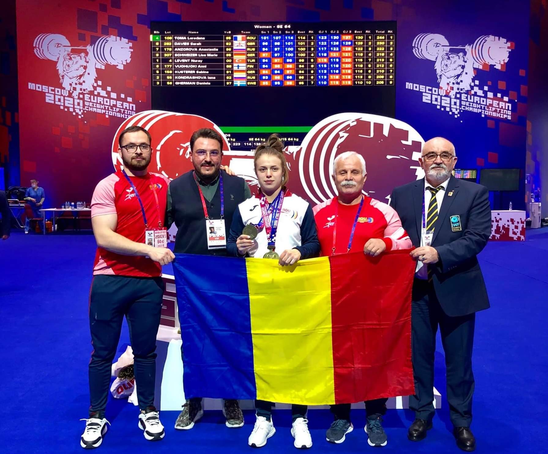 11 medalii pentru România la Europenele de haltere