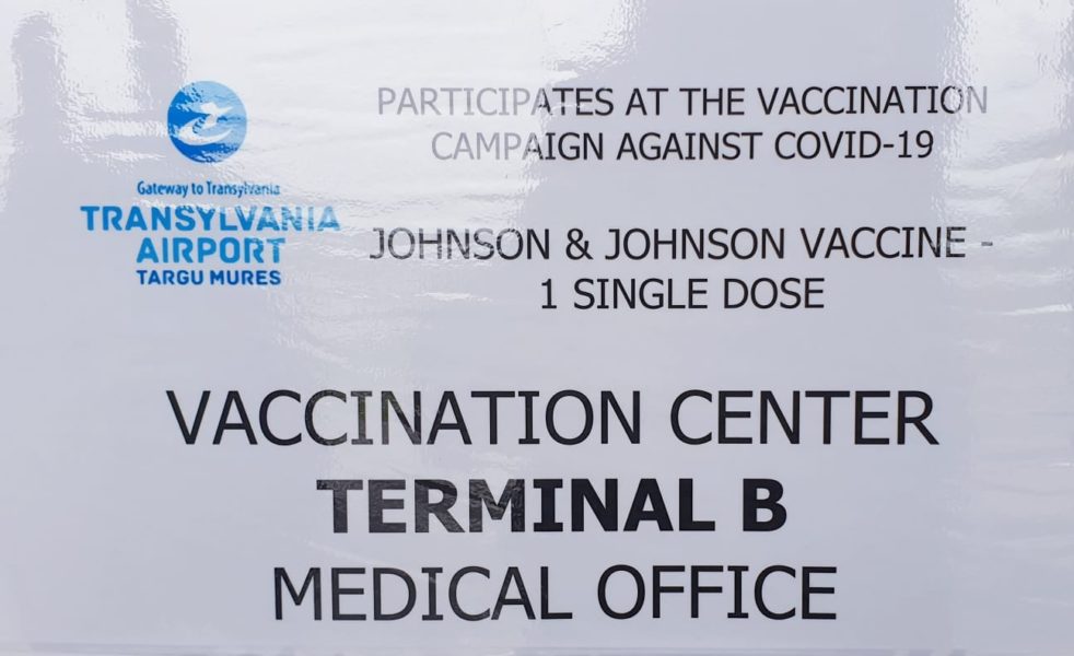 Aeroportul ”Transilvania” este primul din țară care oferă și vaccin pasagerilor