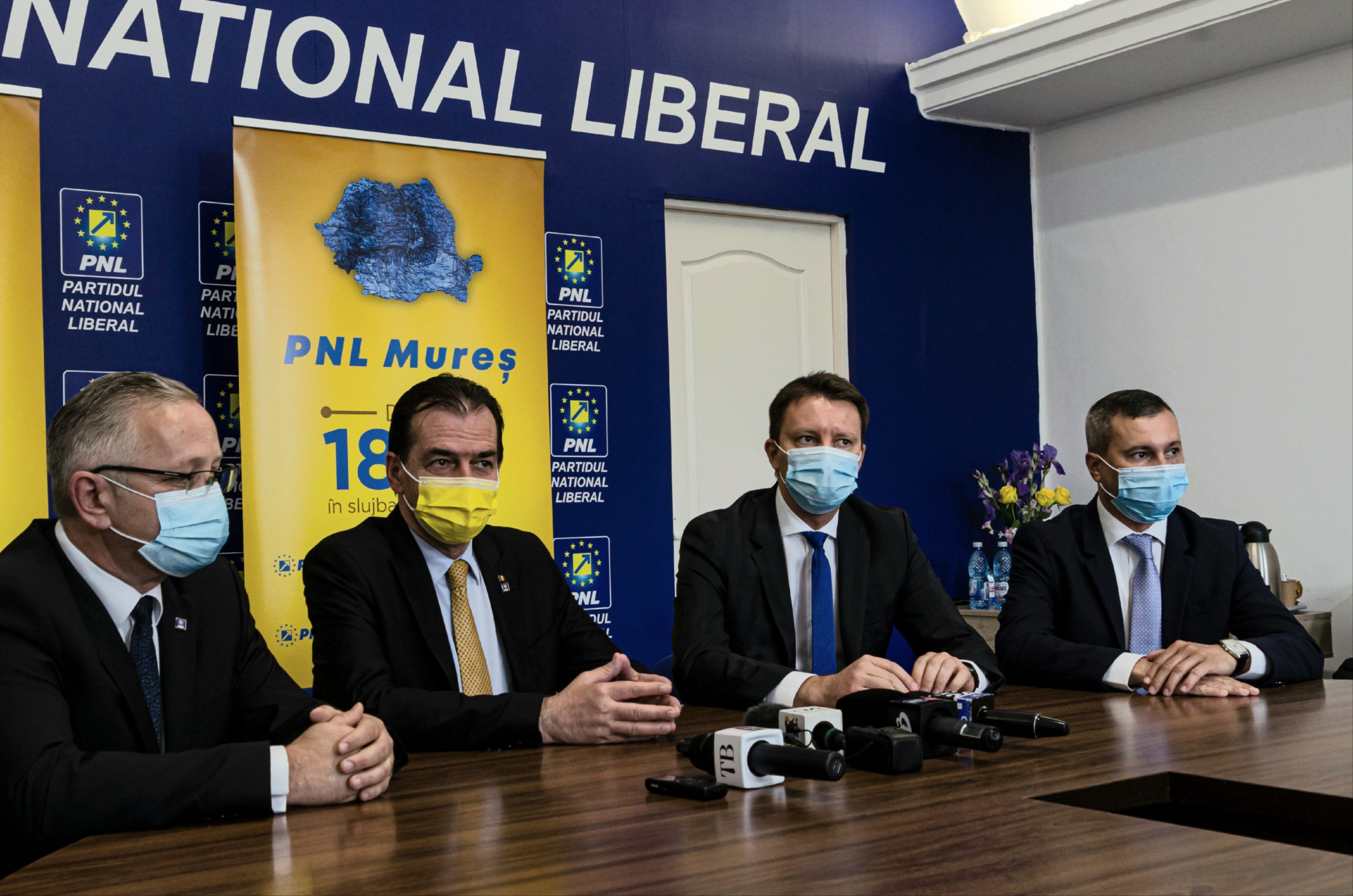 Cristian Chirteș Ludovic Orban Siegfried Mureșan Ervin Molnar