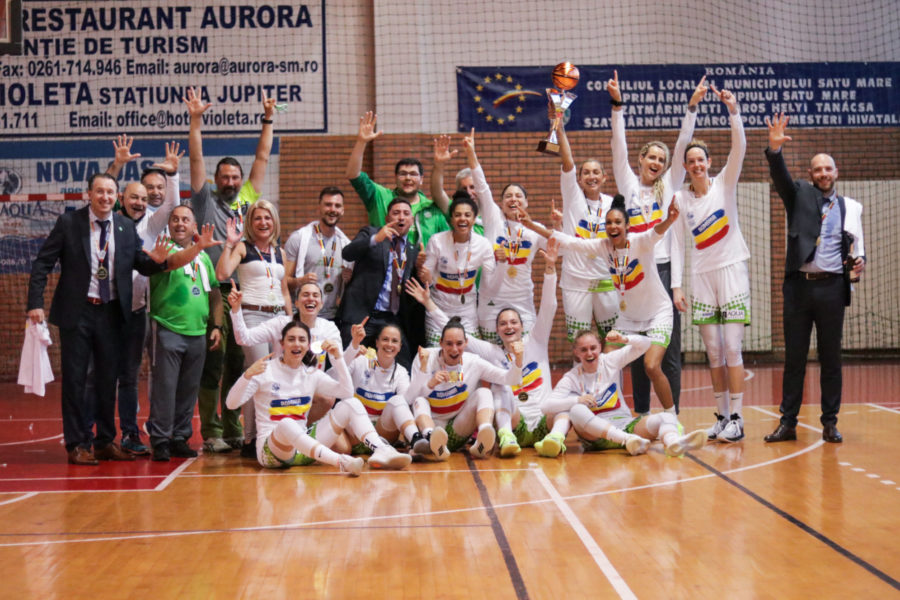 Sepsi-SIC, noua și vechea campioană la baschet feminin