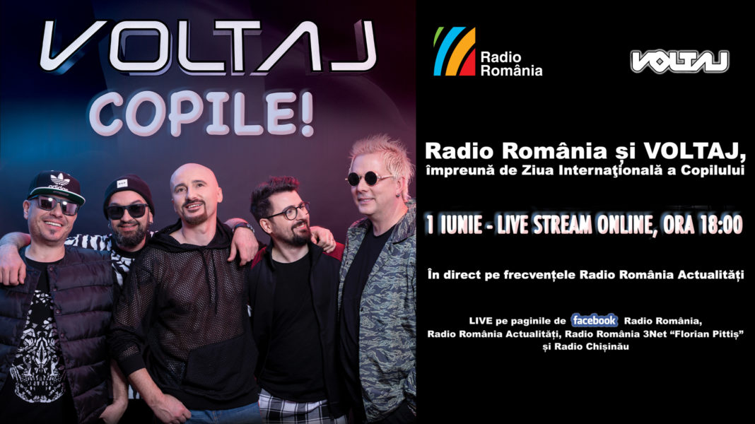 Radio România și VOLTAJ, împreună de Ziua Internaţională a Copilului