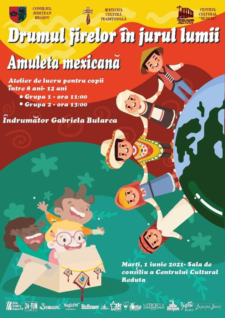 Dans si cultură tradițională mexicană, de 1 Iunie, la Centru Cultural Reduta din Brașov