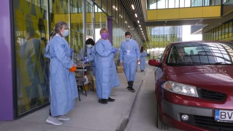Participare scăzută la maratonul vaccinării de la Aeroportul Internaţional Braşov – Ghimbav