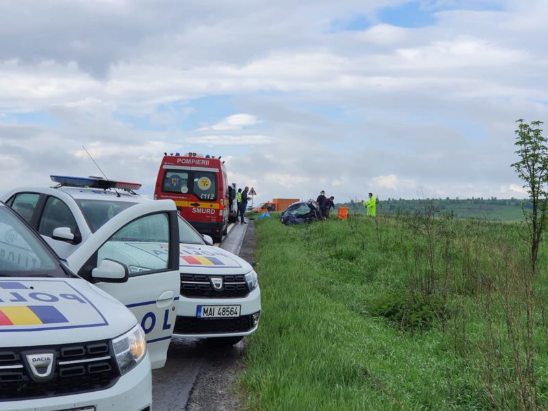 Un nou accident pe șoselele brașovene