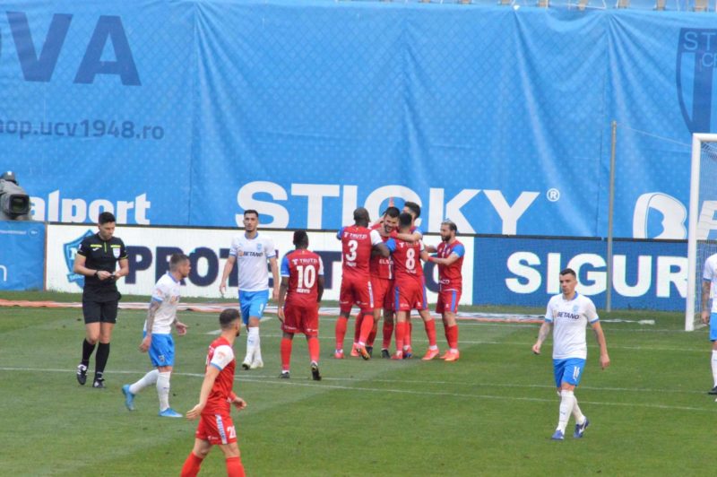 Universitatea Craiova, la a treia înfrângere consecutivă