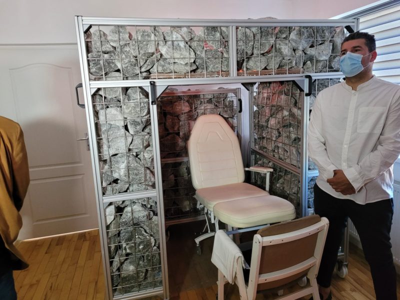 Presopunctură în salină, o nouă invenție mureșeană