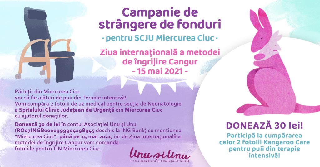 Este nevoie de 4000 de euro pentru scaune speciale de neonatologie la Spitalul din Miercurea-Ciuc