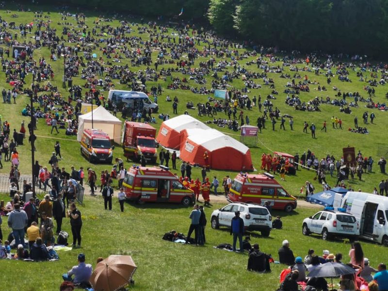 Sute de jandarmi, polițiști și salvatori vor fi prezenți în acest weekend la Pelerinajul de la Șumuleu Ciuc