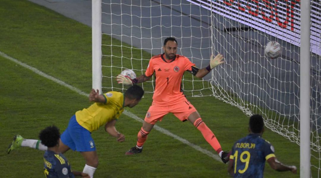 Brazilia a învins Columbia la Copa America