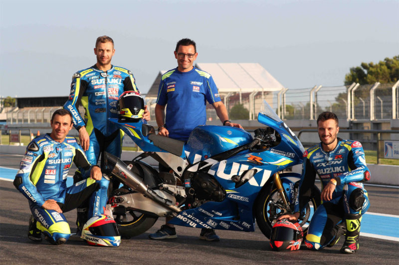 Suzuki Moto Racing Team - Philippe, Black, Saulnier & Masson Suzuki Moto Racing Team - Philippe, Black, Saulnier & Masson