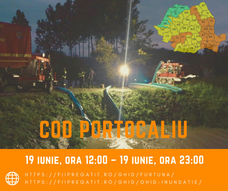 Ploi însemnate cantitativ și instabilitate atmosferică