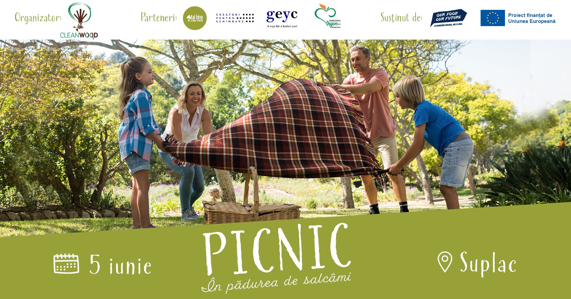 Ecopicnic la Suplac, de Ziua Mediului
