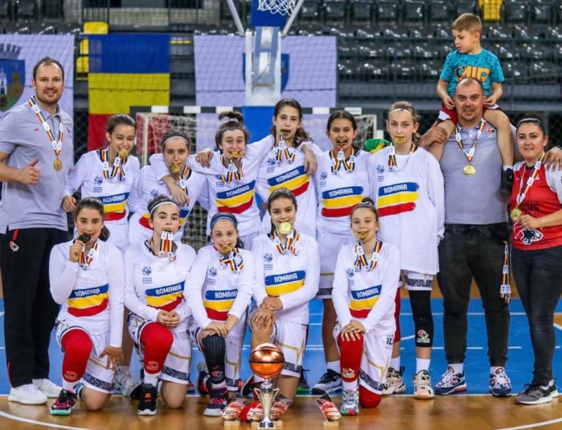 Baschetbalistele de la Gladius Tg.Mureș, campioane naționale