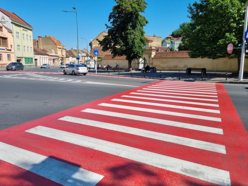 Pieton, accidentat în municipiul Făgăraș, județul Brașov