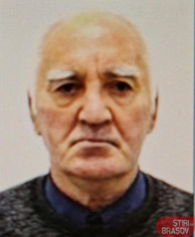 Bărbat de 69 de ani, dat dispărut de la un cămin pentru persoane vârstnice