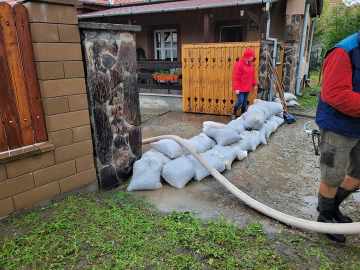 Ploile au produs pagube în județul Mureș