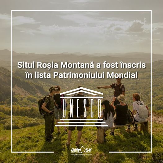 Roşia Montană intră în Patrimoniul UNESCO