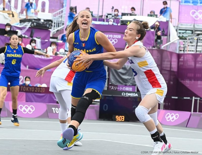 România, prima victorie în turneul olimpic de baschet 3×3