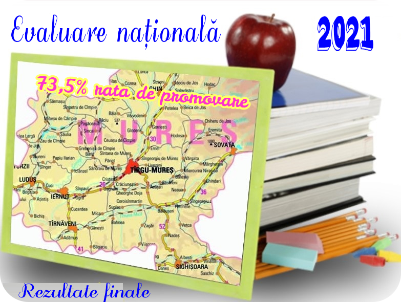 73,5% rata de promovare la Evaluarea Națională în Mureș 73,5% rata de promovare la Evaluarea Națională în Mureș