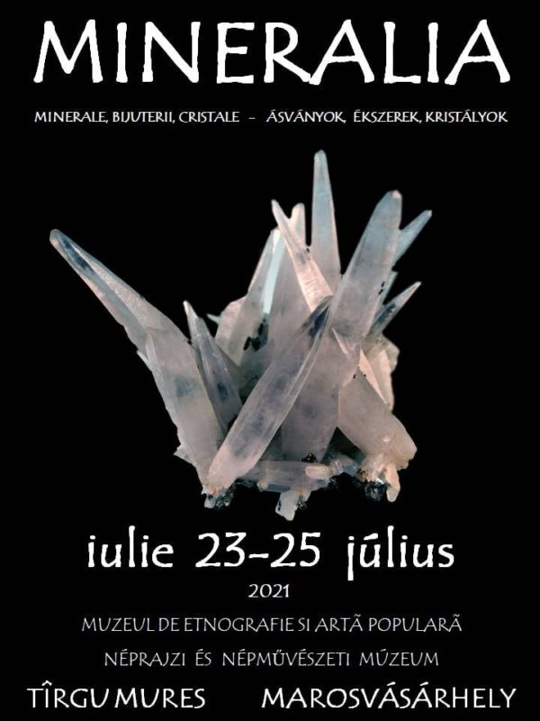 Expoziţia “Mineralia” revine la Târgu Mureş