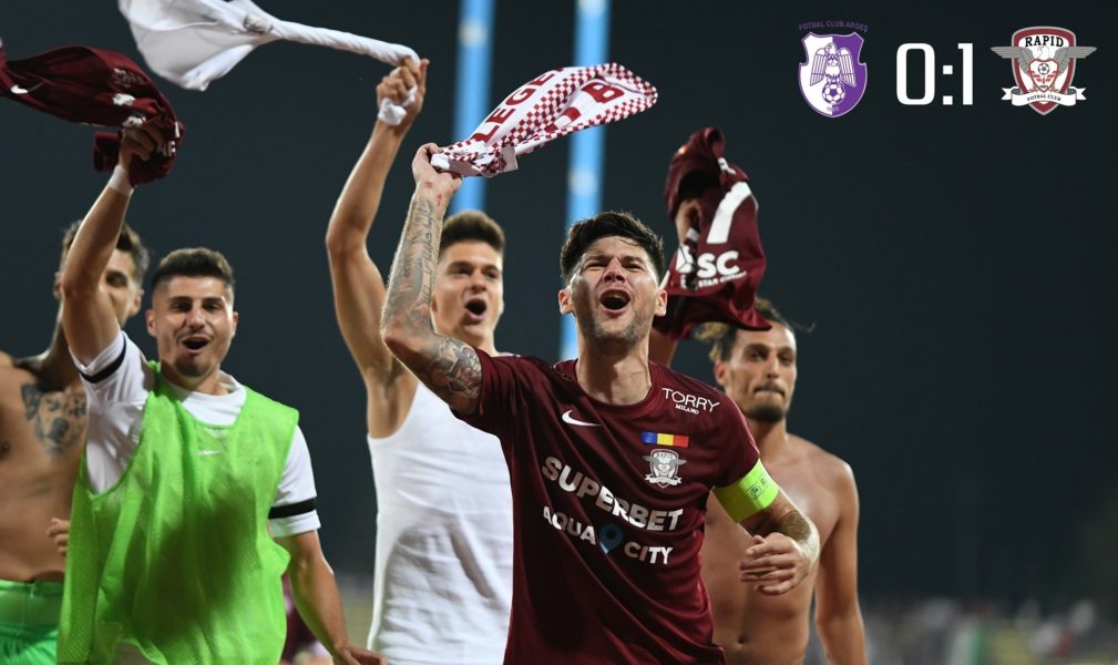 Rapid, a treia victorie în Liga I