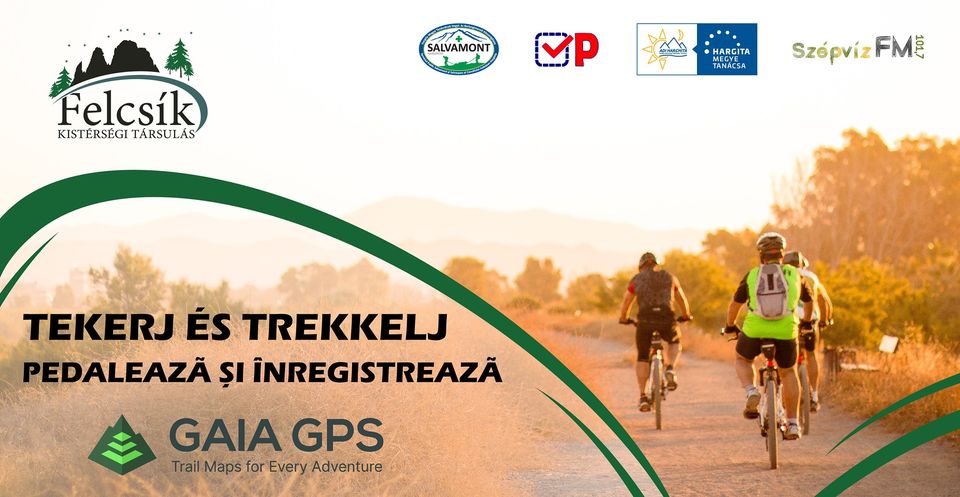 Hărți pentru bicicliști, în zona Ciucul de Sus