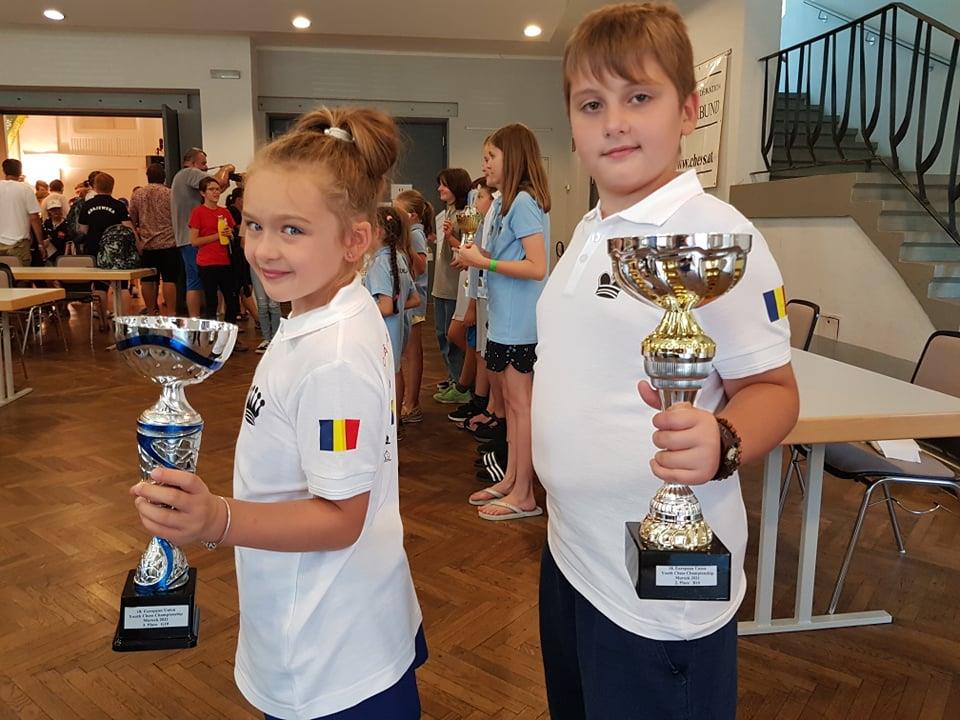Argint și bronz pentru șahiștii mureșeni la Campionatul Uniunii Europene