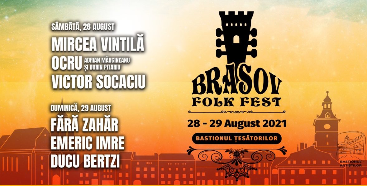 Brașov Folk Festival, la final de august