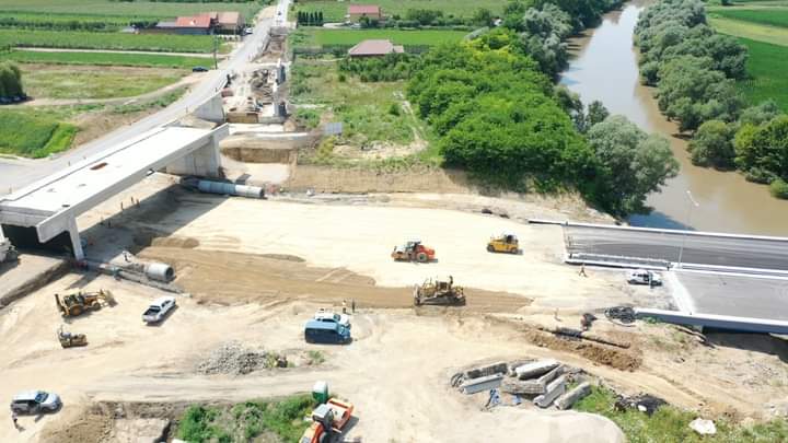 Circulația pe lotul 2 al autostrăzii Sebeș-Turda ar urma să fie deschisă până la sfârșitul anului