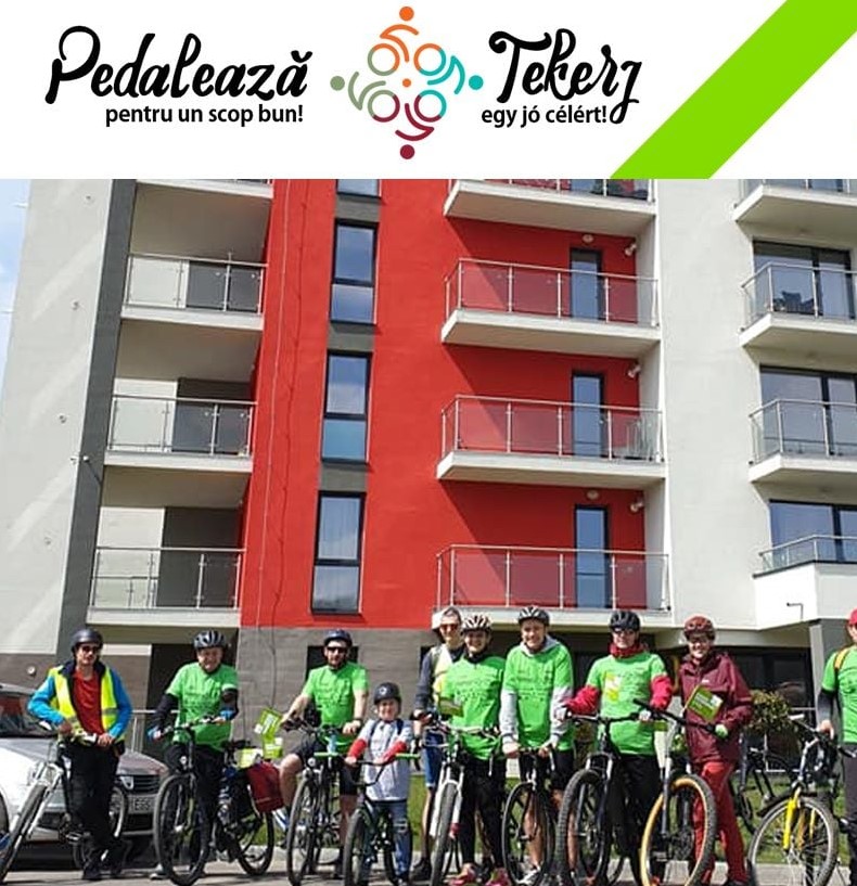 Sute de cicliști târgumureșeni au participat la „Pedalează pentru un scop bun” în acest sfârșit de săptămână