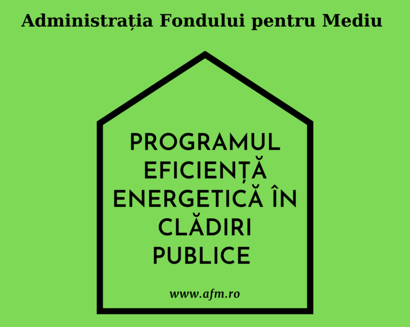 AFM a lansat o nouă rundă a programului de eficientizare energetică a clădirilor aflate în proprietatea autorităţilor locale AFM a lansat o nouă rundă a programului de eficientizare energetică a clădirilor aflate în proprietatea autorităţilor locale
