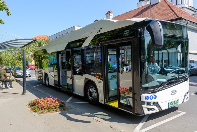 Primăria Sfântu Gheorghe va achiziţiona 12 autobuze electrice