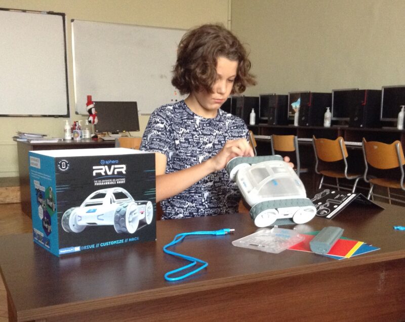 Târgu Mureș: Robot educațional pentru elevii de la Colegiul Național „Unirea”