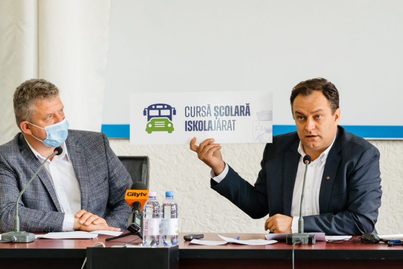 De luni, autobuze speciale pentru elevi la Tg.Mureș