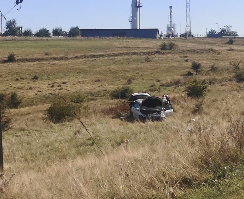 Accident spectaculos la Botorca, jud. Mureș