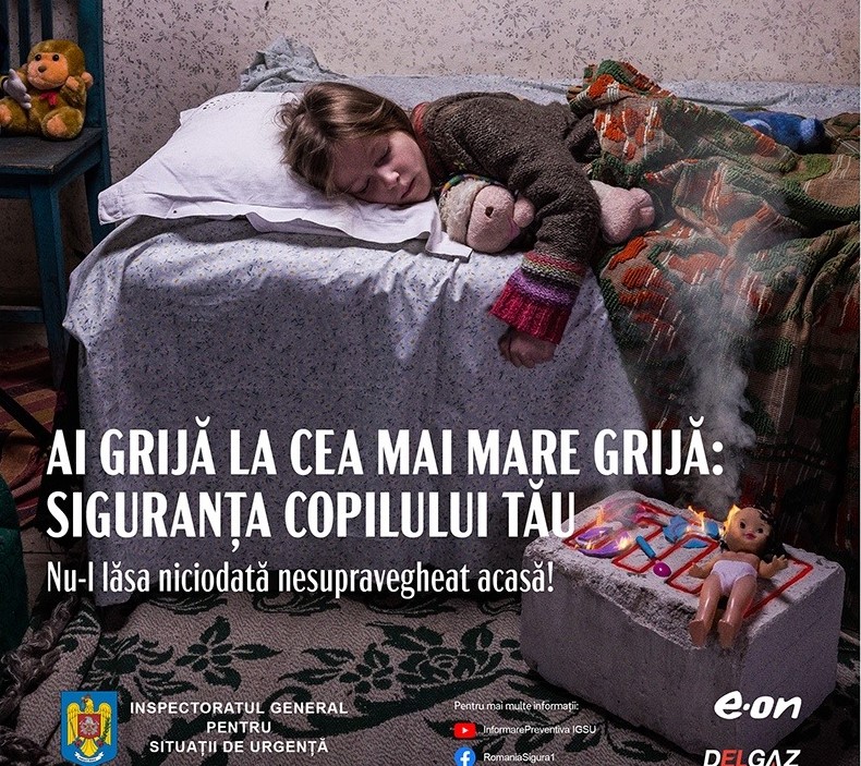 400 de copii, victime ale incendiilor produse în locuințe