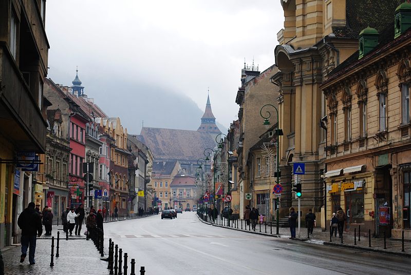 Se va circula cu maximum 30 km/h în centrul vechi al Brașovului și în cartierul Șchei