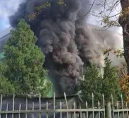 Incendiu la Spitalul de Boli Infecţioase din Constanţa