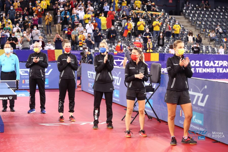 Tricolorele, vicecampioane europene la tenis de masă
