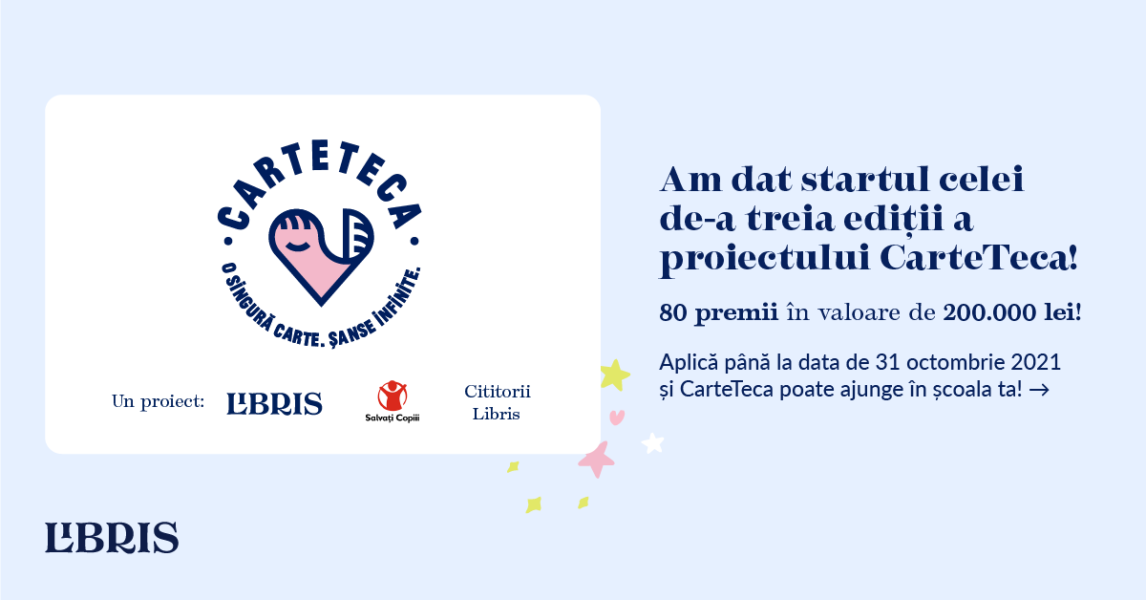 Două entități lansează o campanie pentru ajutorarea bibliotecilor școlare