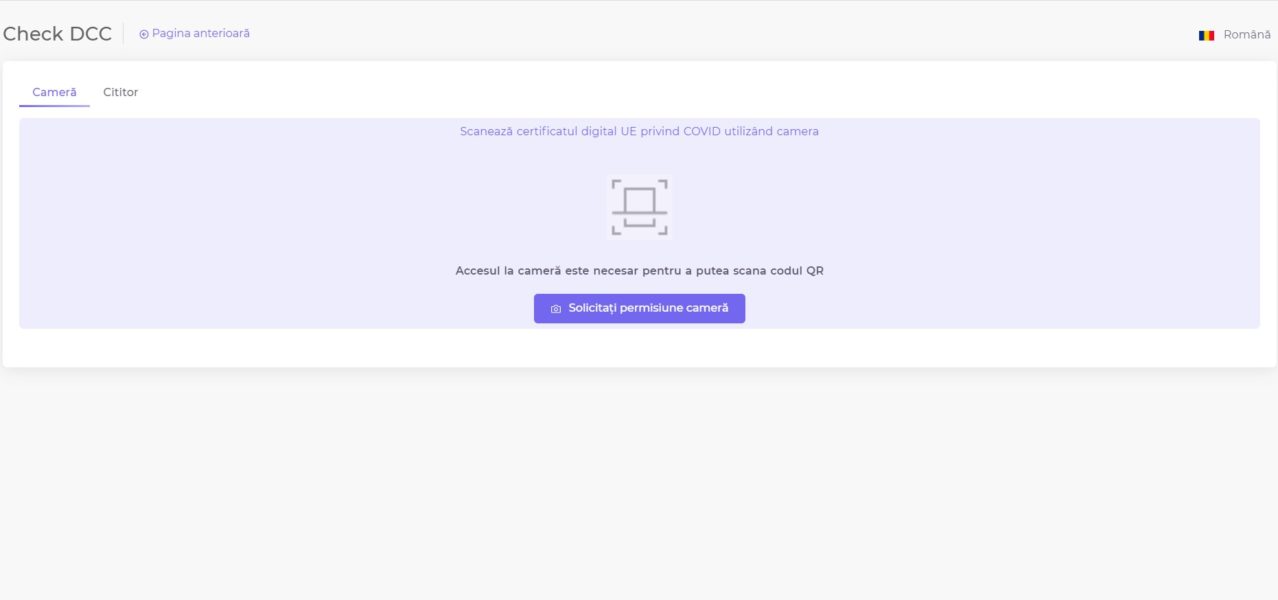 A fost lansată varianta web a aplicației care verifică certificatele digitale UE A fost lansată varianta web a aplicației care verifică certificatele digitale UE
