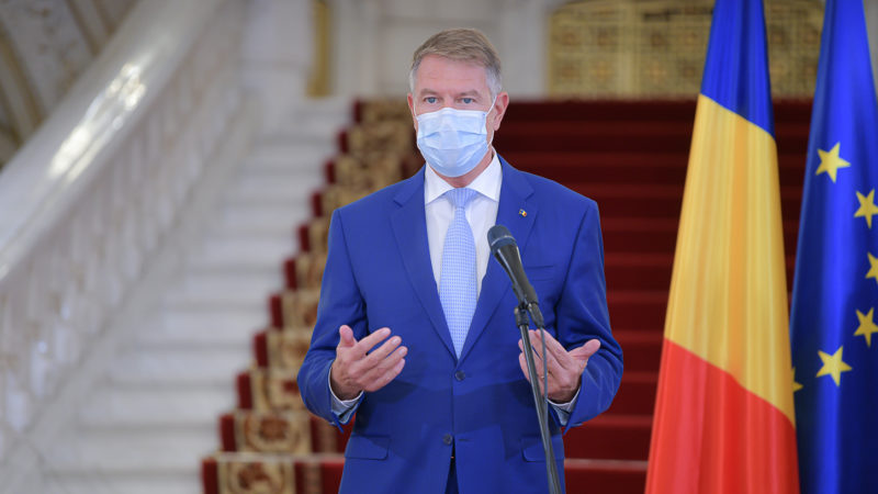 Președintele Iohannis a făcut un nou apel la vaccinare subliniind că este singura soluţie pentru oprirea pandemiei