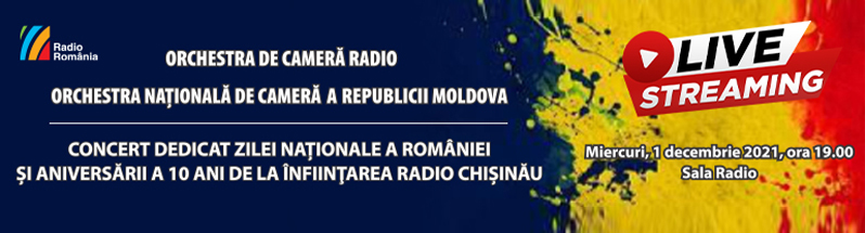 Dublu concert aniversar: Ziua Națională a României și 10 ani de emisie pentru Radio Chișinău