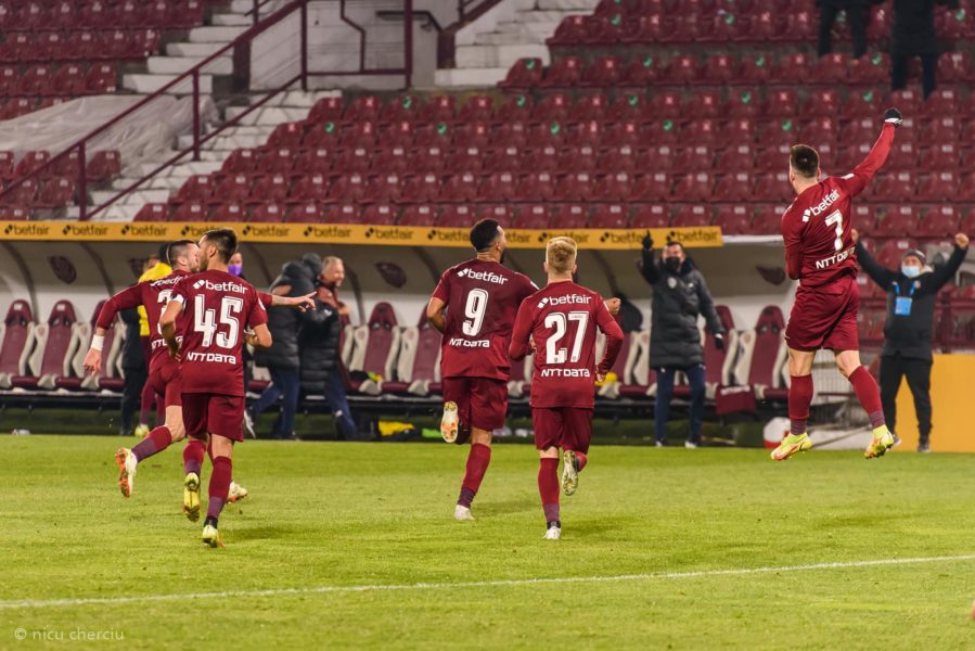 CFR Cluj s-a distanțat în Liga I