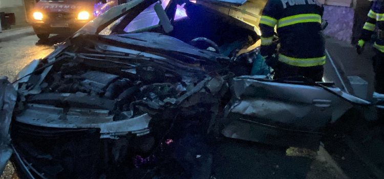 Accident mortal și trafic blocat pe DN 14, între Sibiu și Mediaș