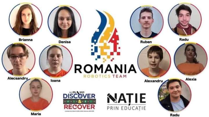 Echipa de robotică a unui liceu hunedorean, campioană mondială cu un proiect dedicat pandemiei