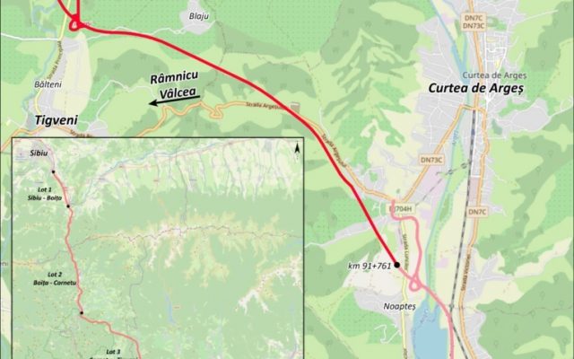 S-a semnat contractul pentru proiectarea şi execuţia lotului 4 al Autostrăzii A 1 Sibiu – Piteşti