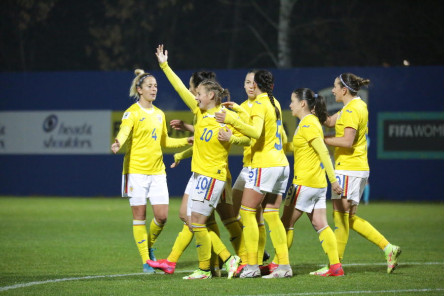 Fotbal feminin: România – Republica Moldova 3-0